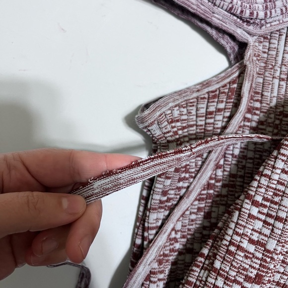 Self-Portrait Space Dye Cut Out Dress - Picture 10 of 13